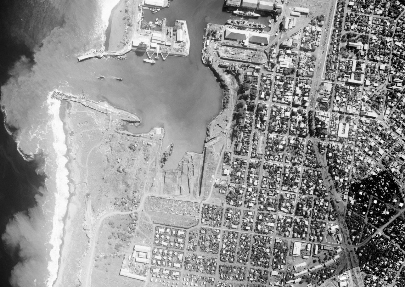 Vue aérienne Port Ouest